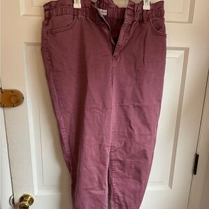 Ava and Viv elastic waist colored pants - size 16w